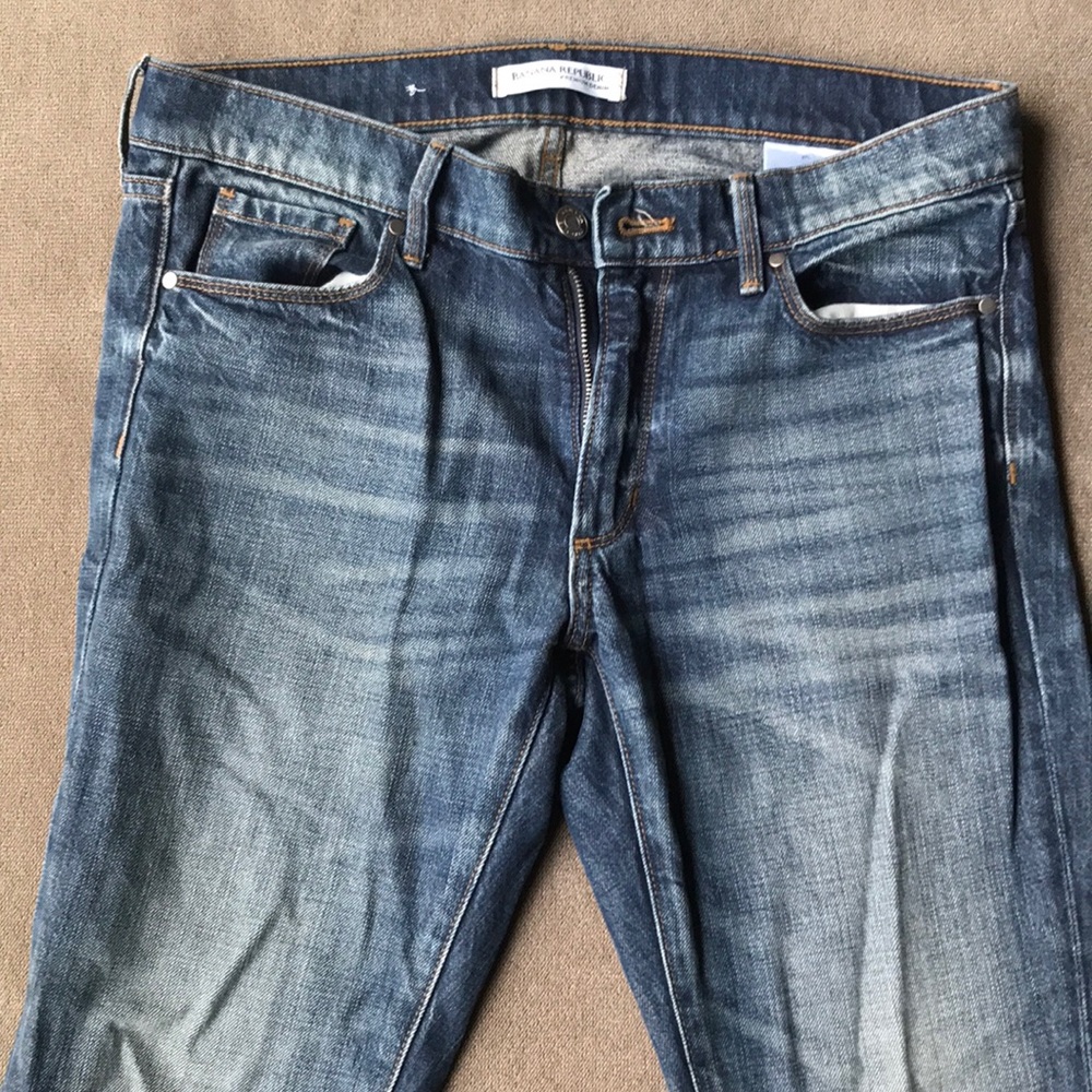 Banana Republic cuffed jeans